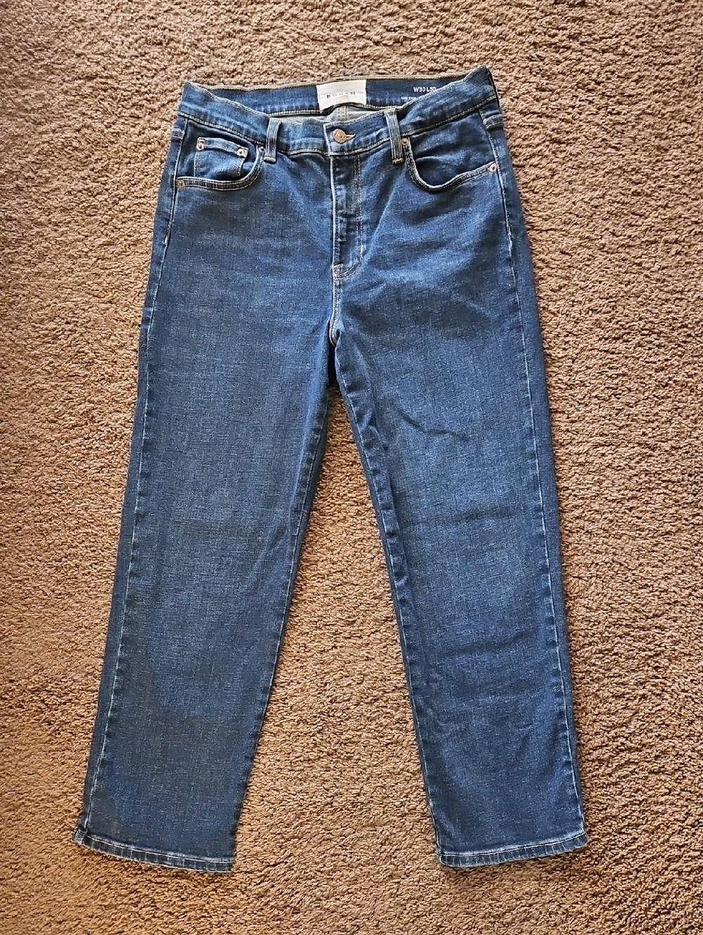 Boden Mid-Rise Cigarette Jeans Dark Blue